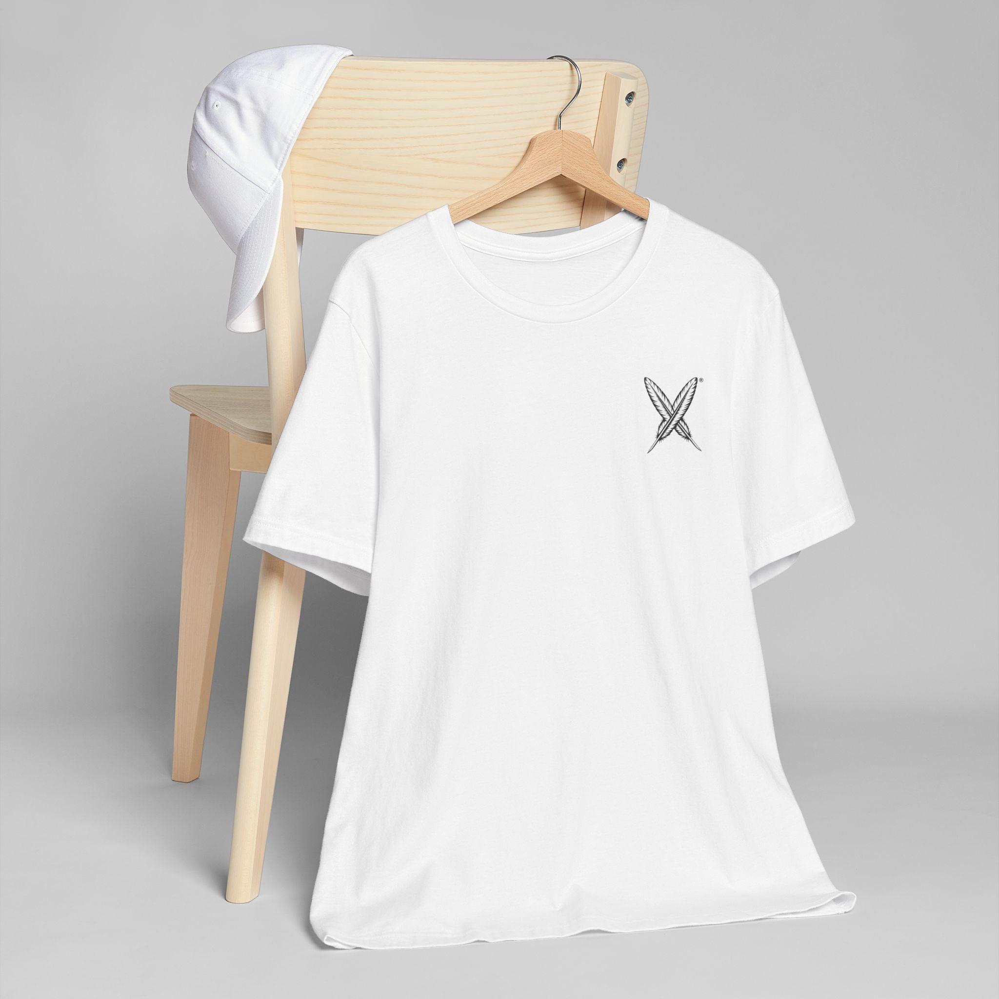 Activists X® Minimal Surfboard X Logo T-Shirt | Small Chest Beach Graphic