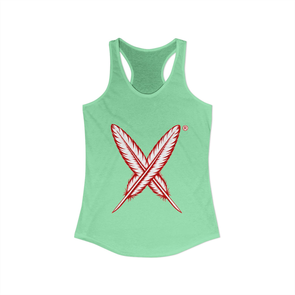 Racerback Tank — "Who Were We Before They Renamed Us?" Historical Identity Design