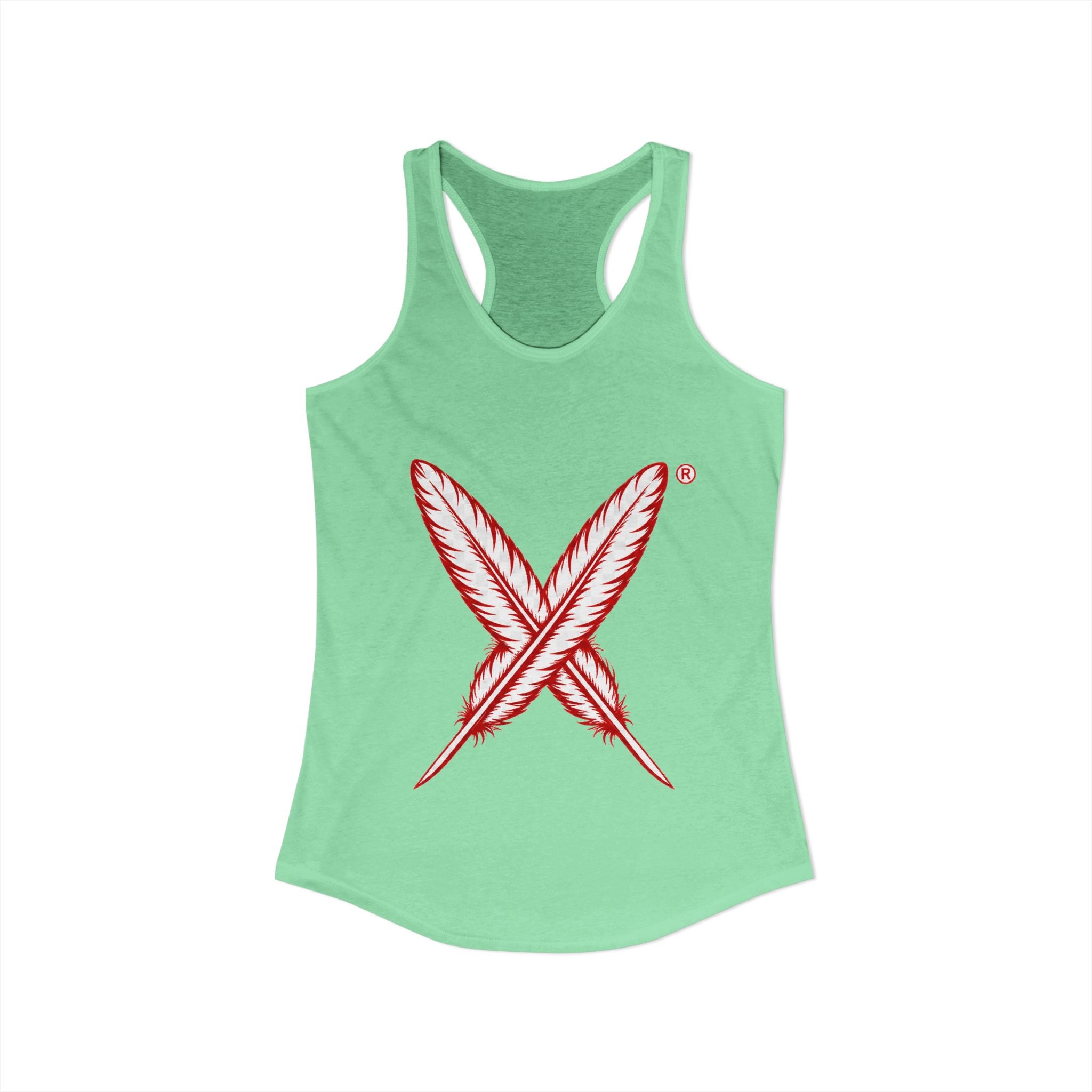 Racerback Tank — "Who Were We Before They Renamed Us?" Historical Identity Design