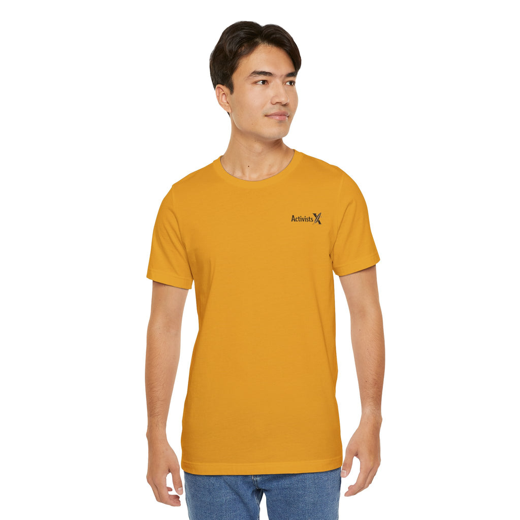 Copy of Activist X Minimalist Tee — Small Chest Logo Shirt
