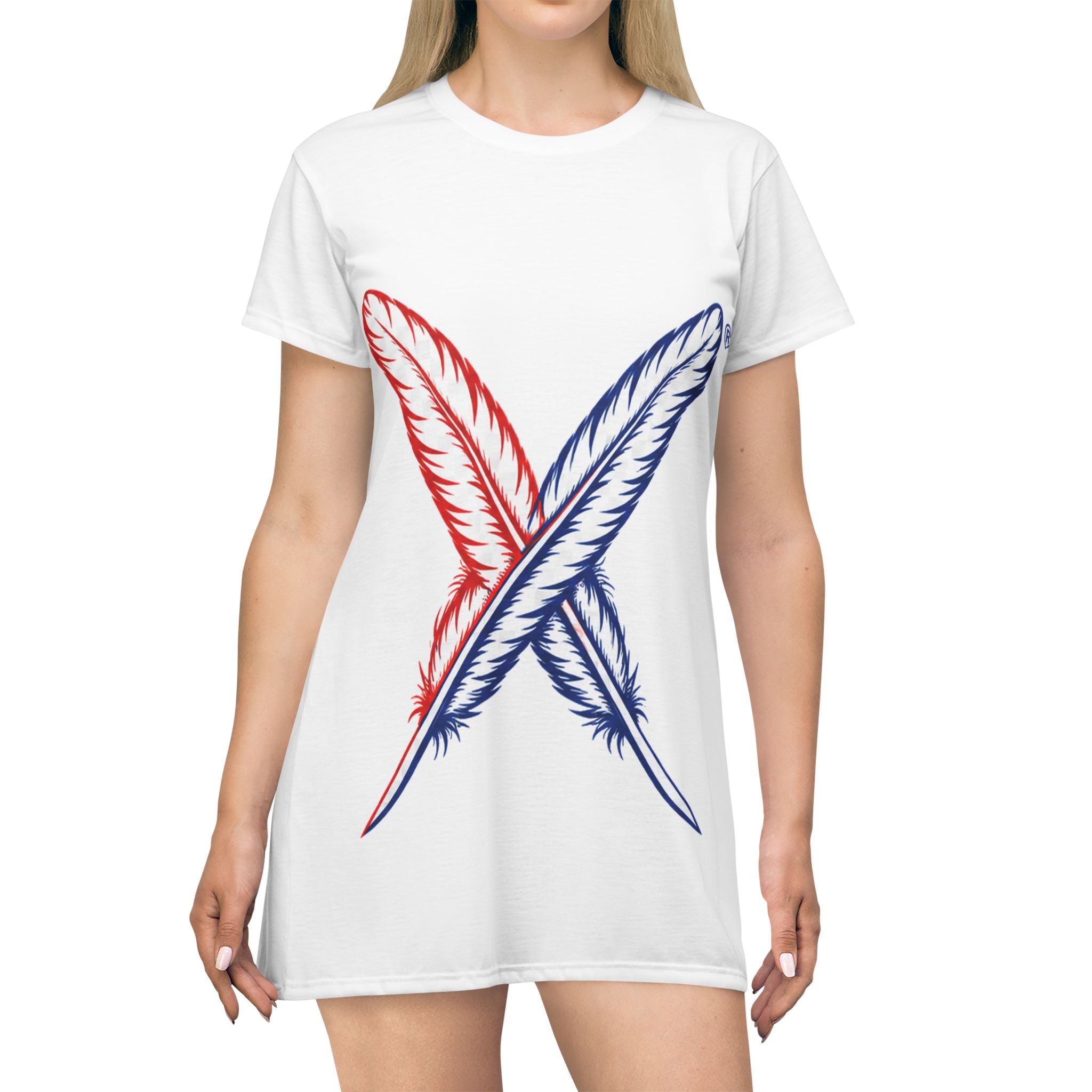 Copy of T-Shirt Dress — "Who Were We Before They Renamed Us?" Historical Identity T-Shirt