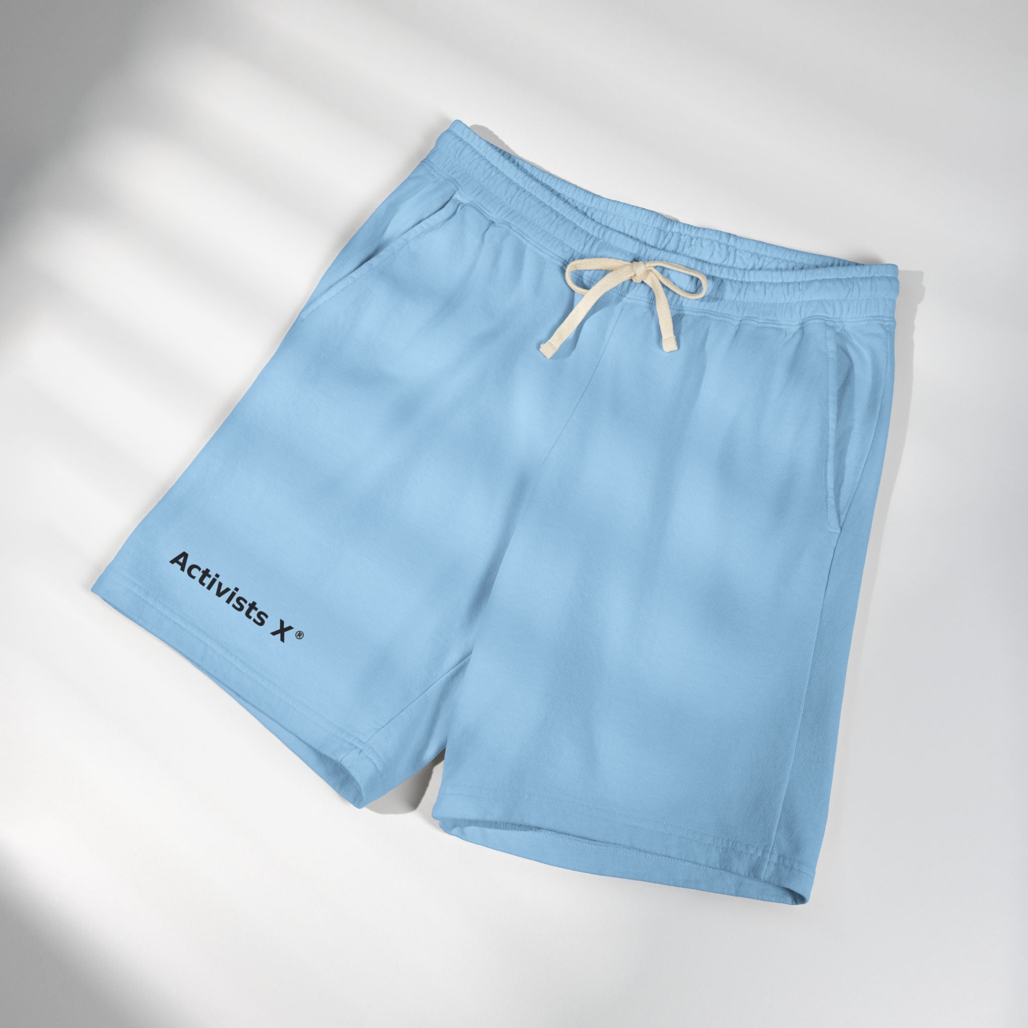 Activists X™ Garment-Dyed Fleece Sweat Shorts — Lightweight Casual Lounge Shorts