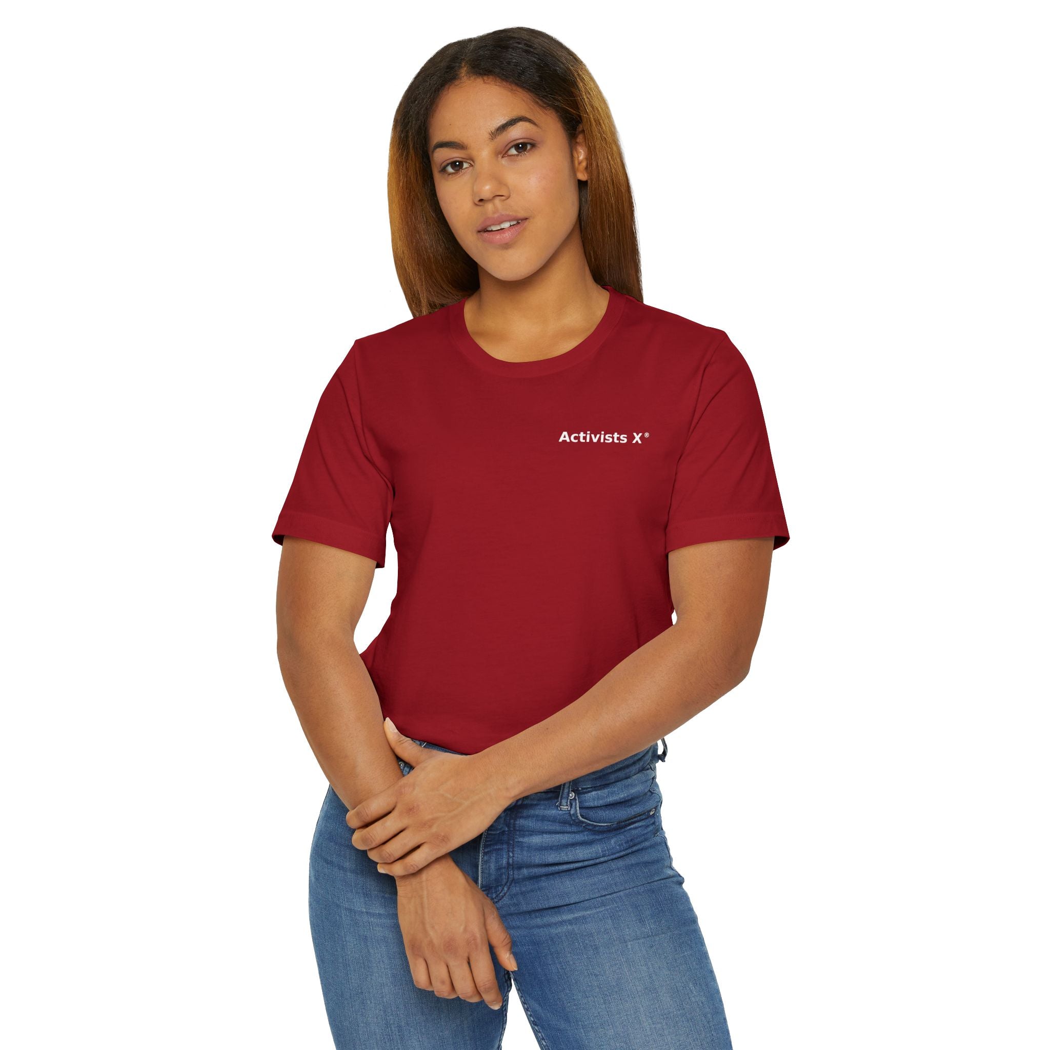 Activists X® Statement T-Shirt — Bold Wordmark for Community, Resistance & Cultural Pride