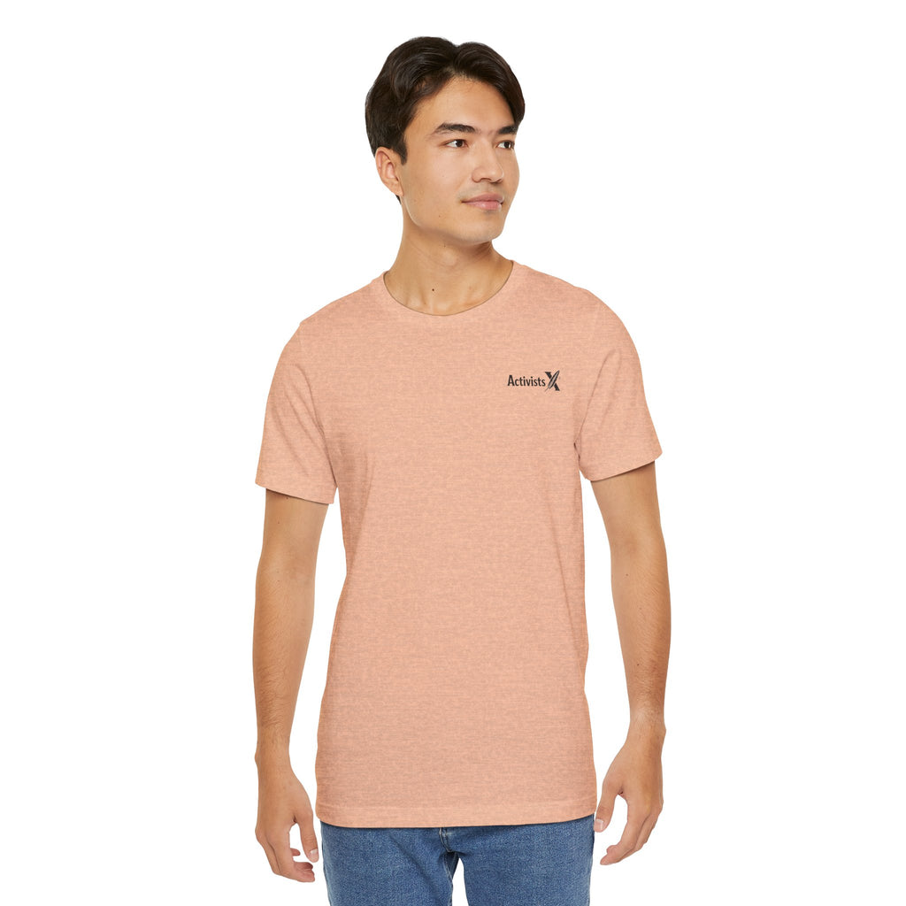 Copy of Activist X Minimalist Tee — Small Chest Logo Shirt