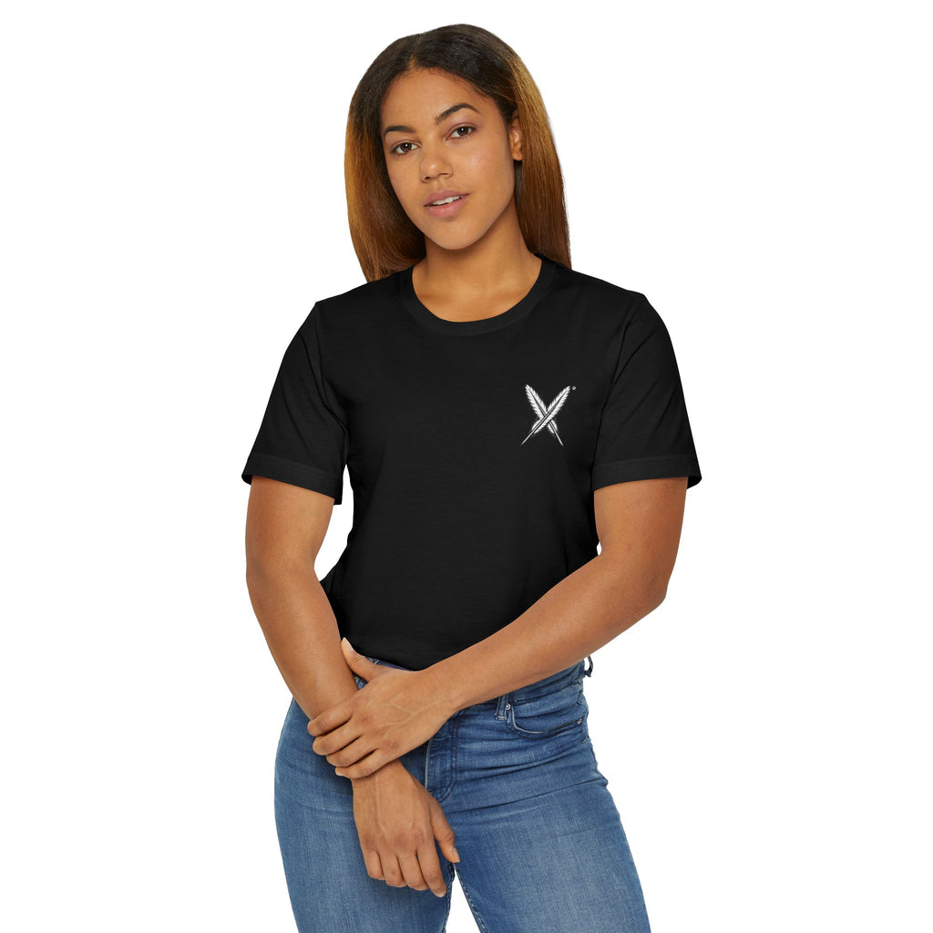 Activists X® Minimal Surfboard X Logo T-Shirt | Small Chest Beach Graphic