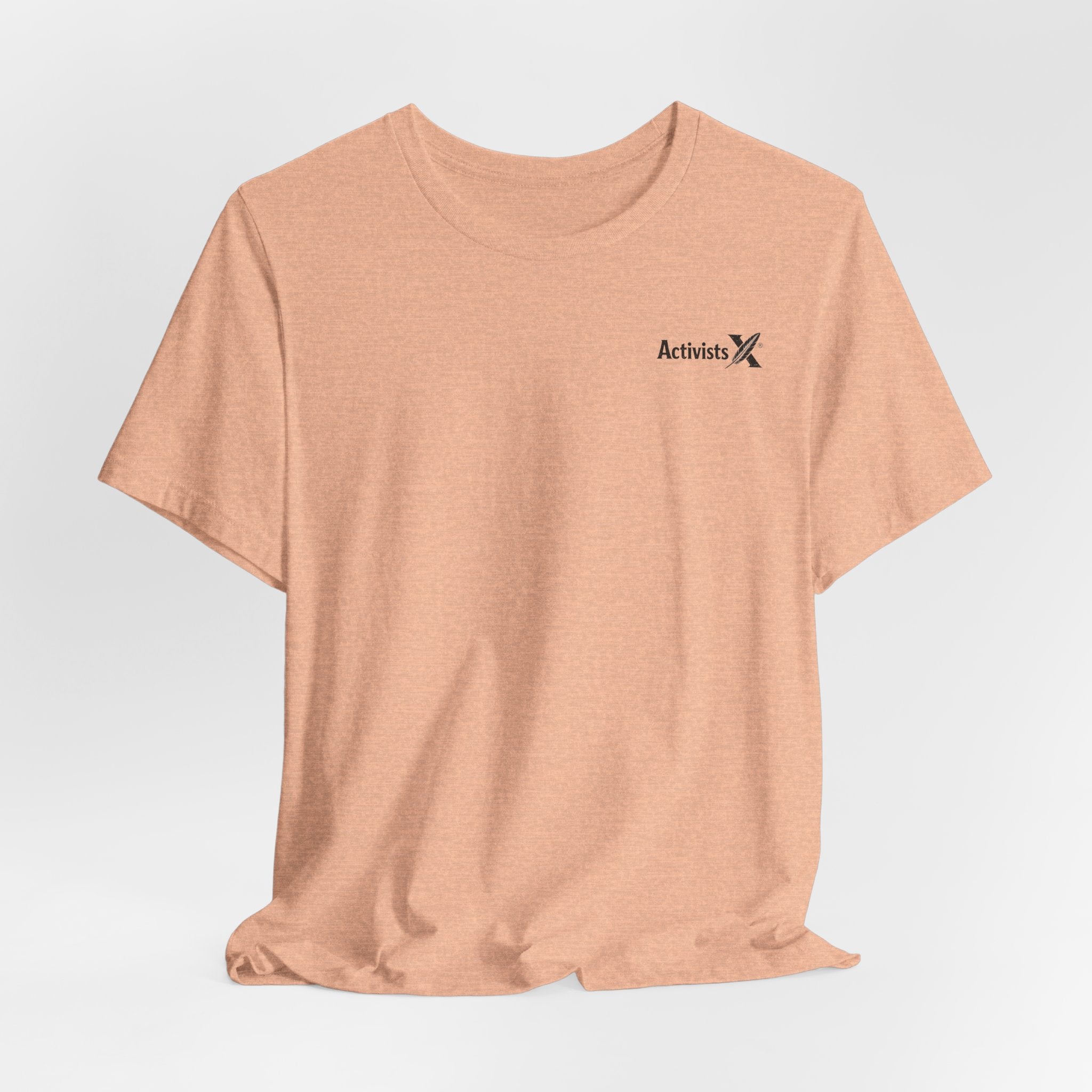 Copy of Activist X Minimalist Tee — Small Chest Logo Shirt