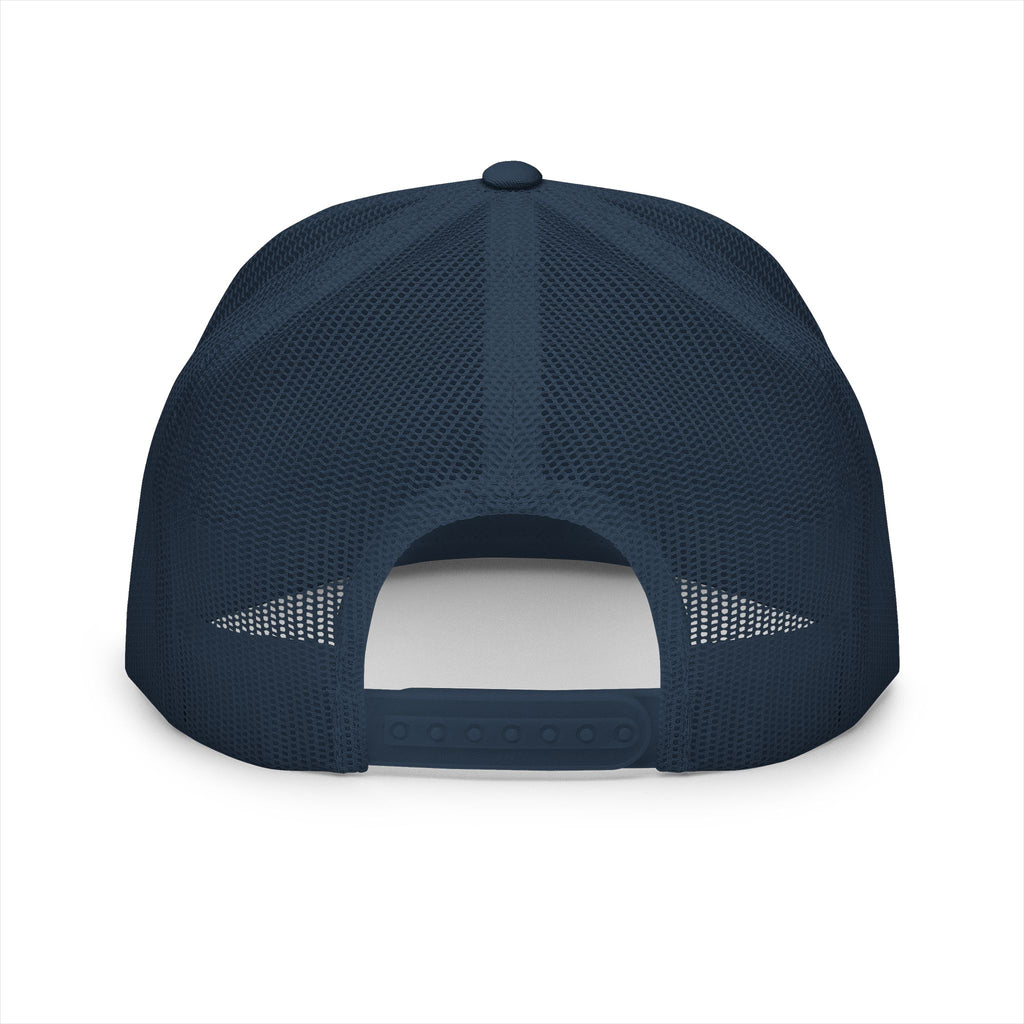 5 Panel Trucker Cap — "Who Were We Before They Renamed Us?" Historical Identity Statement Hat