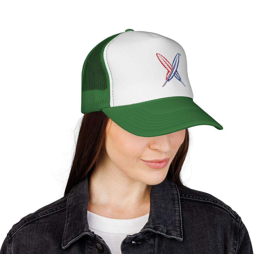 Trucker Cap — "The Value of X" Historical Identity Embroidered Hat