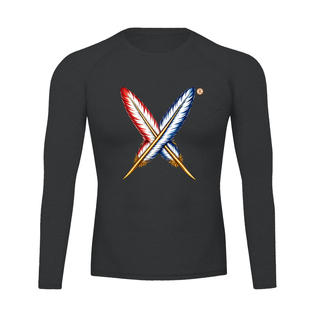 Activists X Gold feathered Long Sleeve T-Shirt
