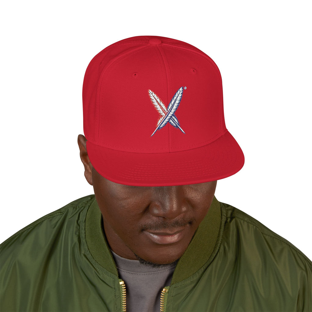 Embroidered Snapback - "Who Were We Before They Renamed Us?" Heritage Storycap
