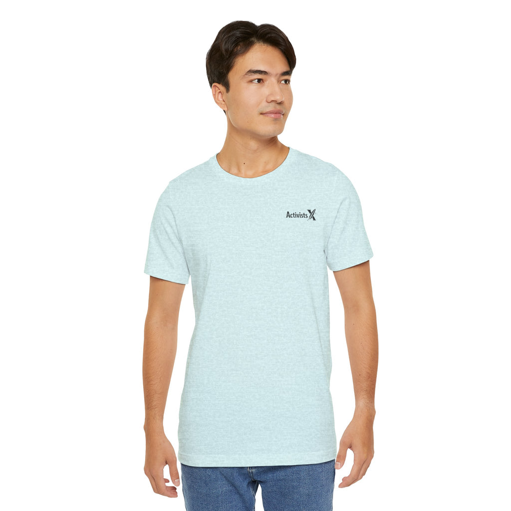 Copy of Activist X Minimalist Tee — Small Chest Logo Shirt