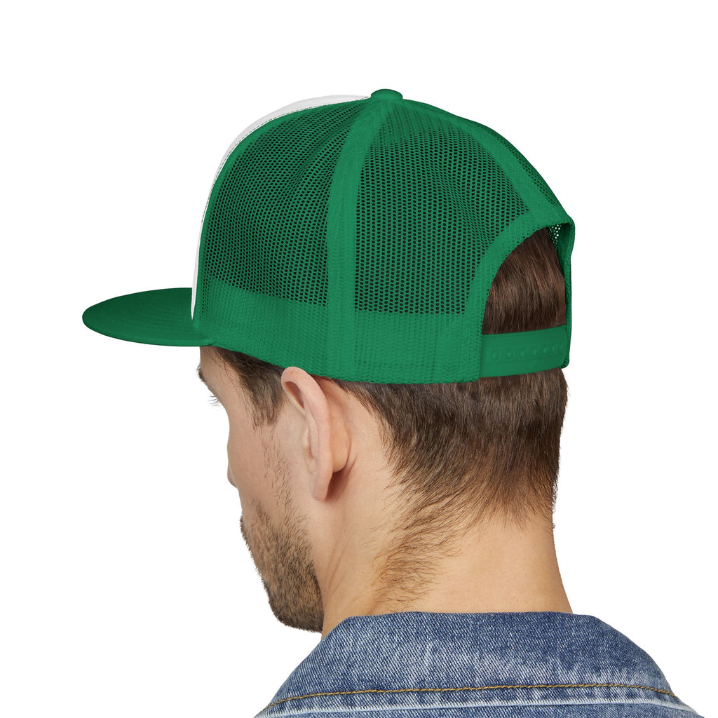 5 Panel Trucker Cap — "Who Were We Before They Renamed Us?" Historical Identity Statement Hat
