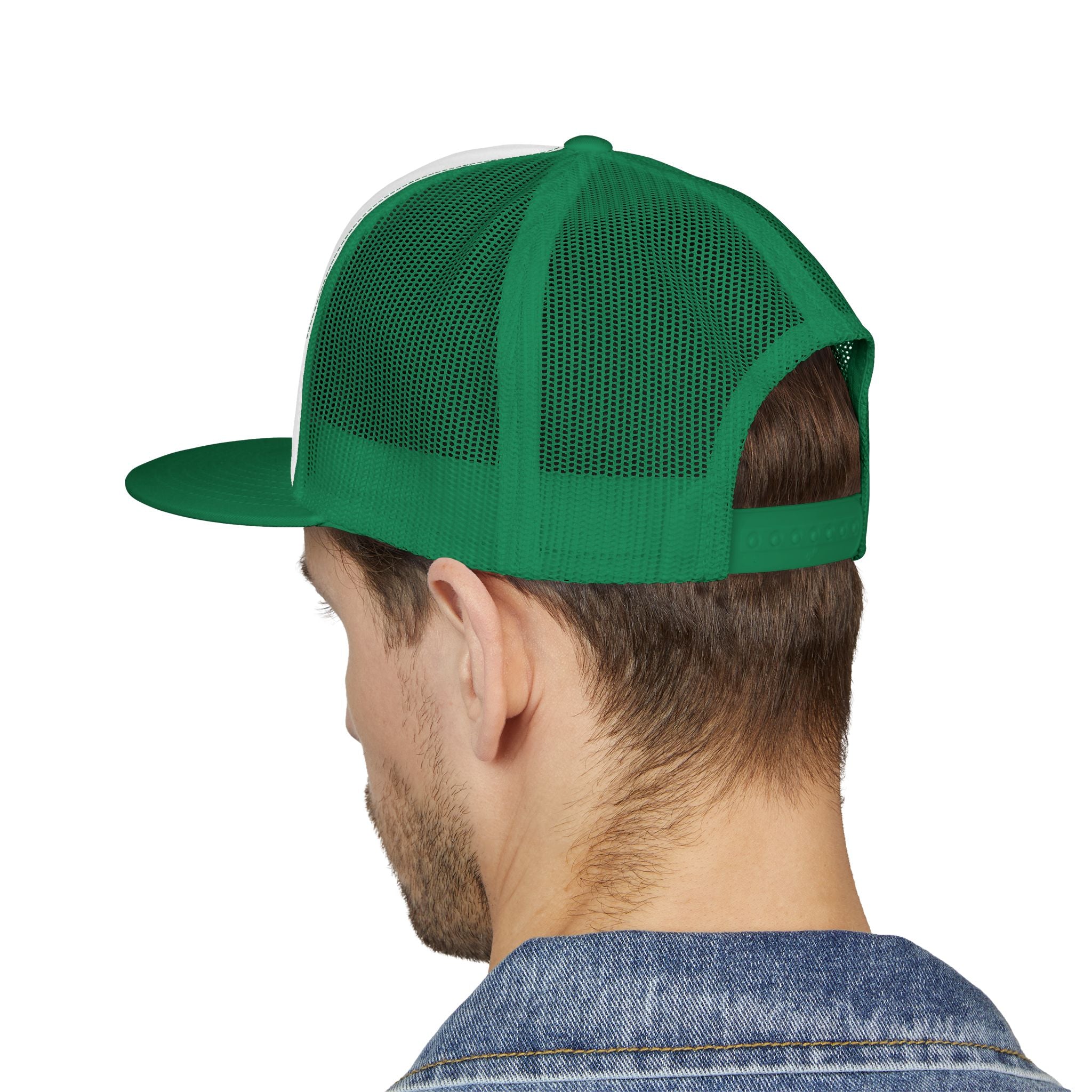 5 Panel Trucker Cap — "Who Were We Before They Renamed Us?" Historical Identity Statement Hat