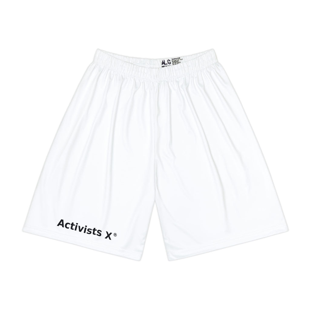 Activists X® Wordmark Shorts — Bold Cultural Statement Sports Shorts