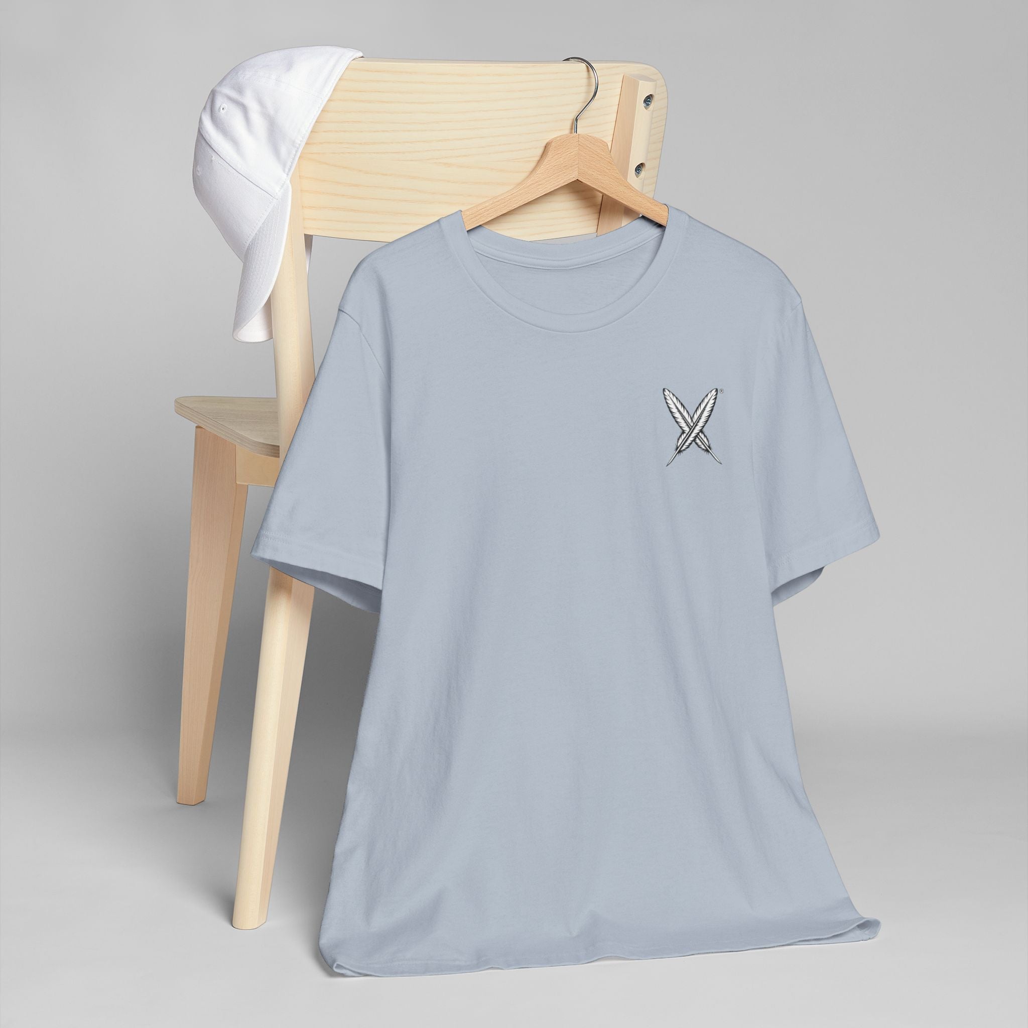 Activists X® Minimal Surfboard X Logo T-Shirt | Small Chest Beach Graphic