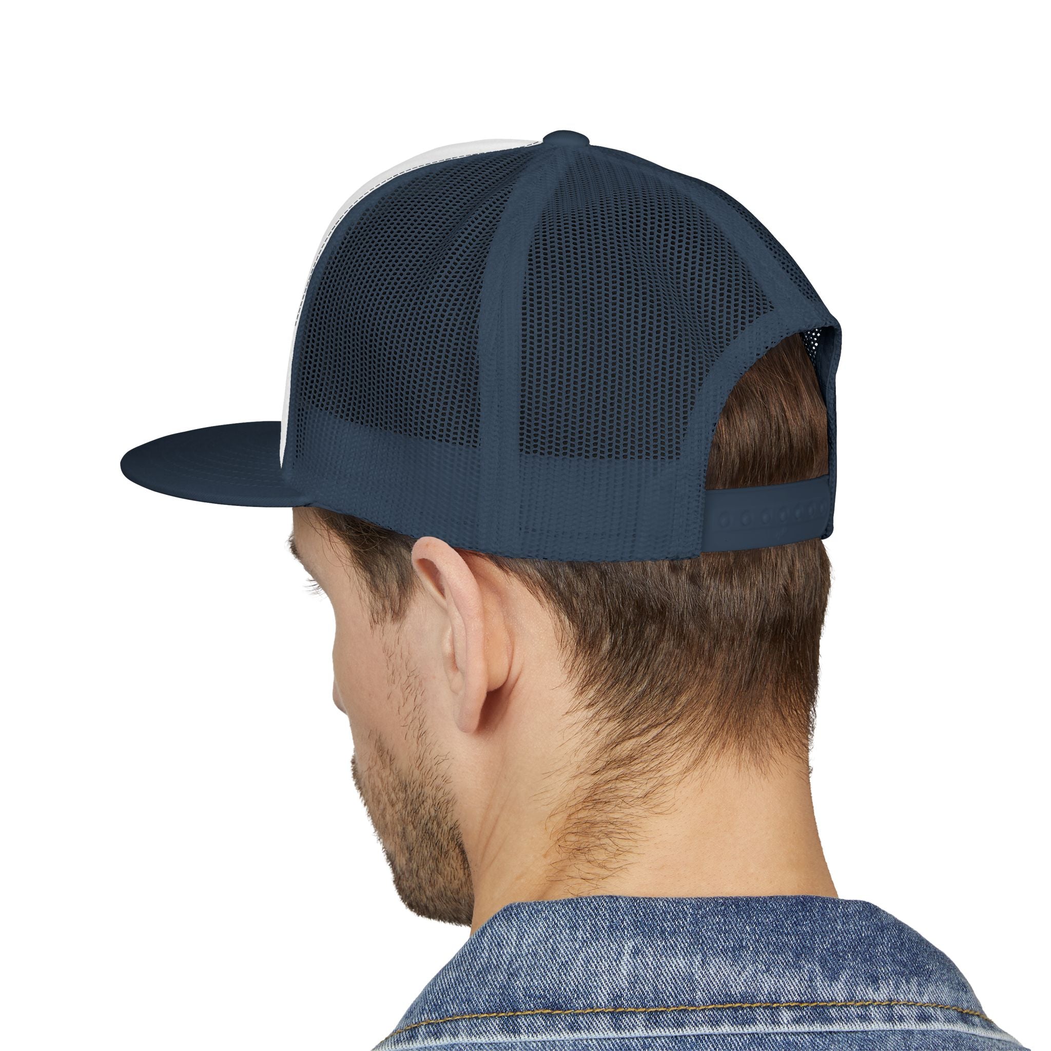 5 Panel Trucker Cap — "Who Were We Before They Renamed Us?" Historical Identity Statement Hat