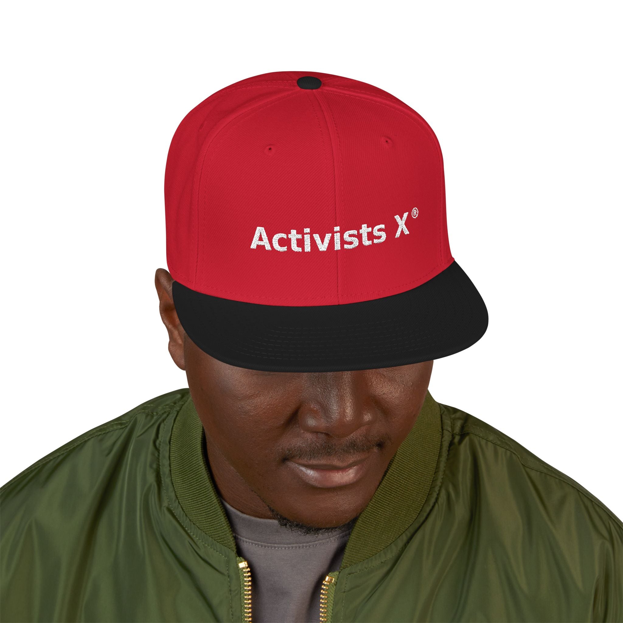 Embroidered 'Extremists X' Snapback Hat — Streetwear Flat-Brim Cap