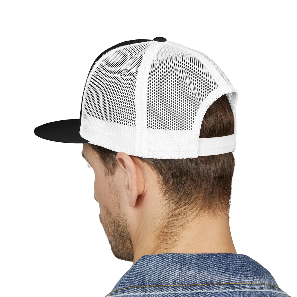5 Panel Trucker Cap — "Who Were We Before They Renamed Us?" Historical Identity Statement Hat