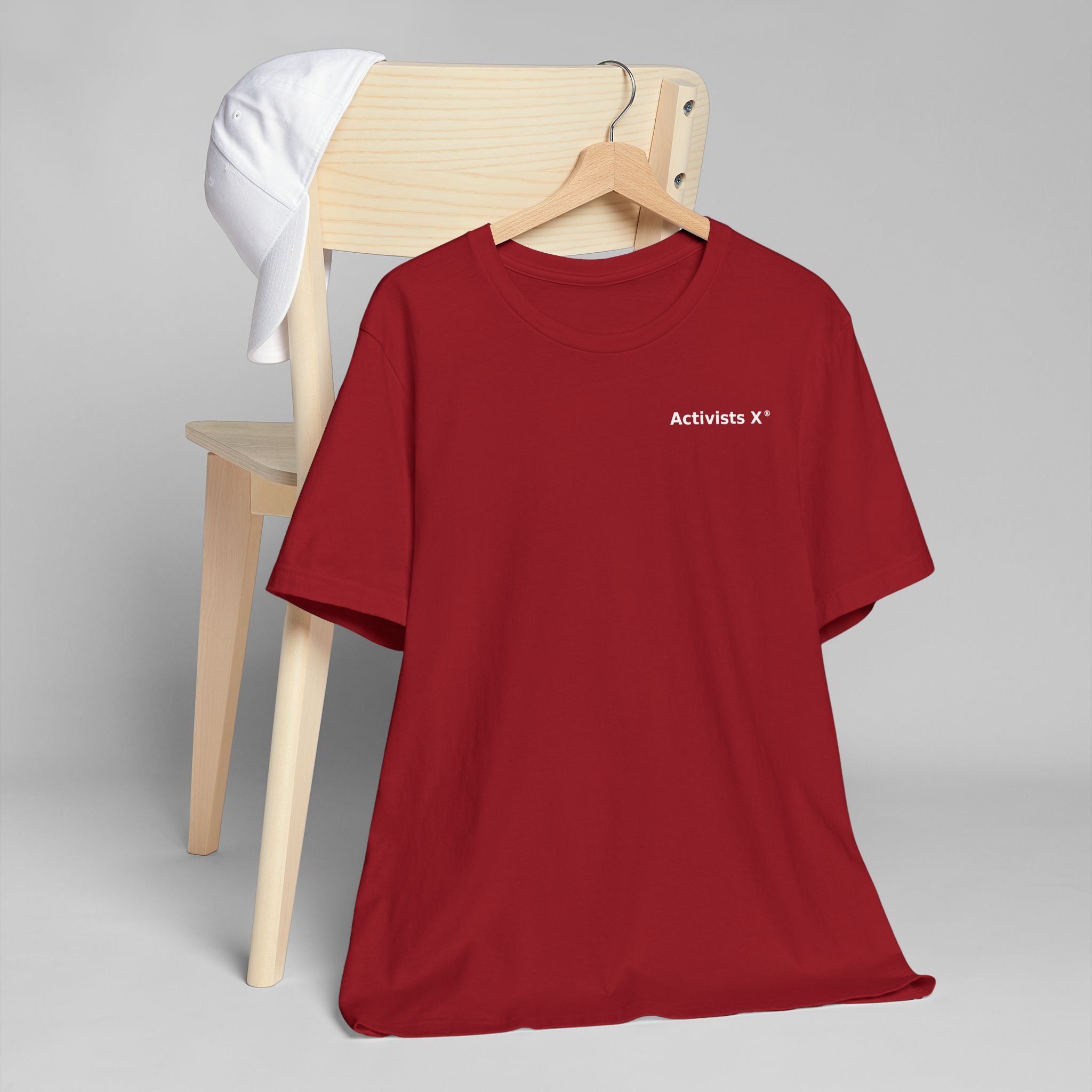 Activists X® Statement T-Shirt — Bold Wordmark for Community, Resistance & Cultural Pride