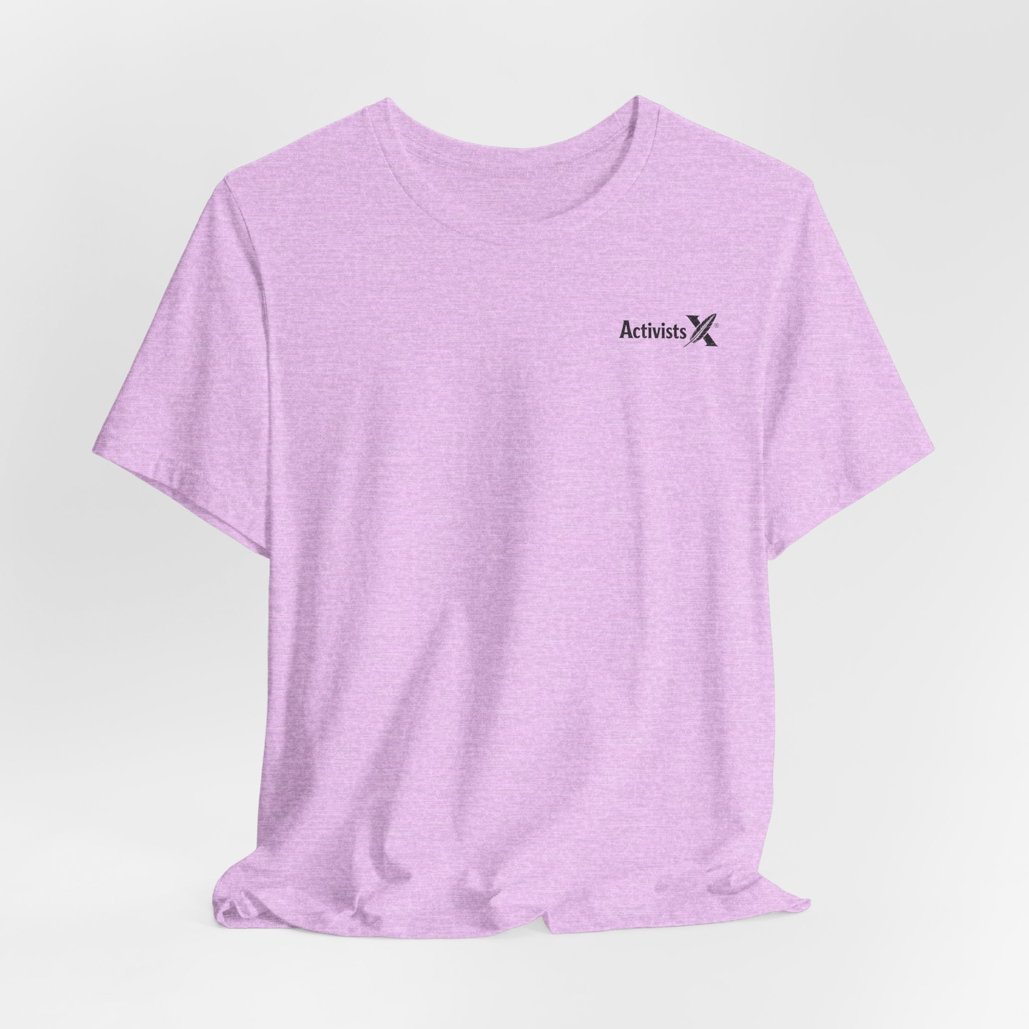 Copy of Activist X Minimalist Tee — Small Chest Logo Shirt
