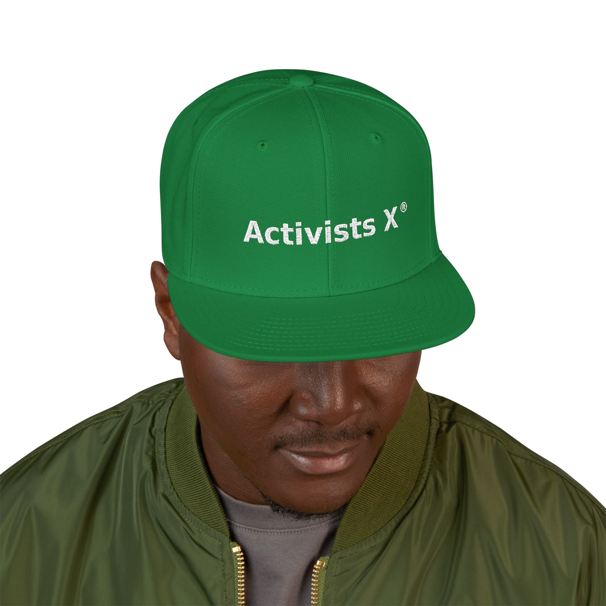 Embroidered 'Extremists X' Snapback Hat — Streetwear Flat-Brim Cap
