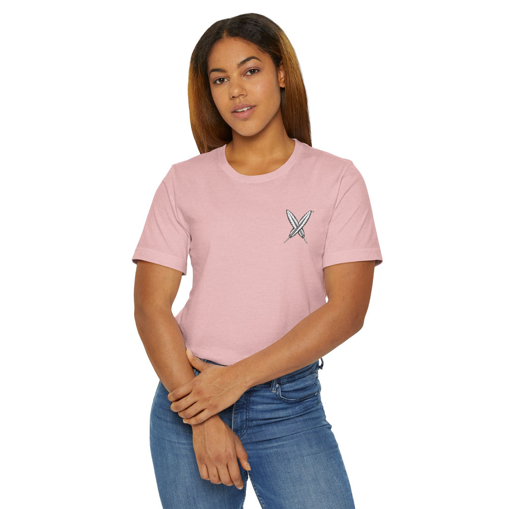 Activists X® Minimal Surfboard X Logo T-Shirt | Small Chest Beach Graphic