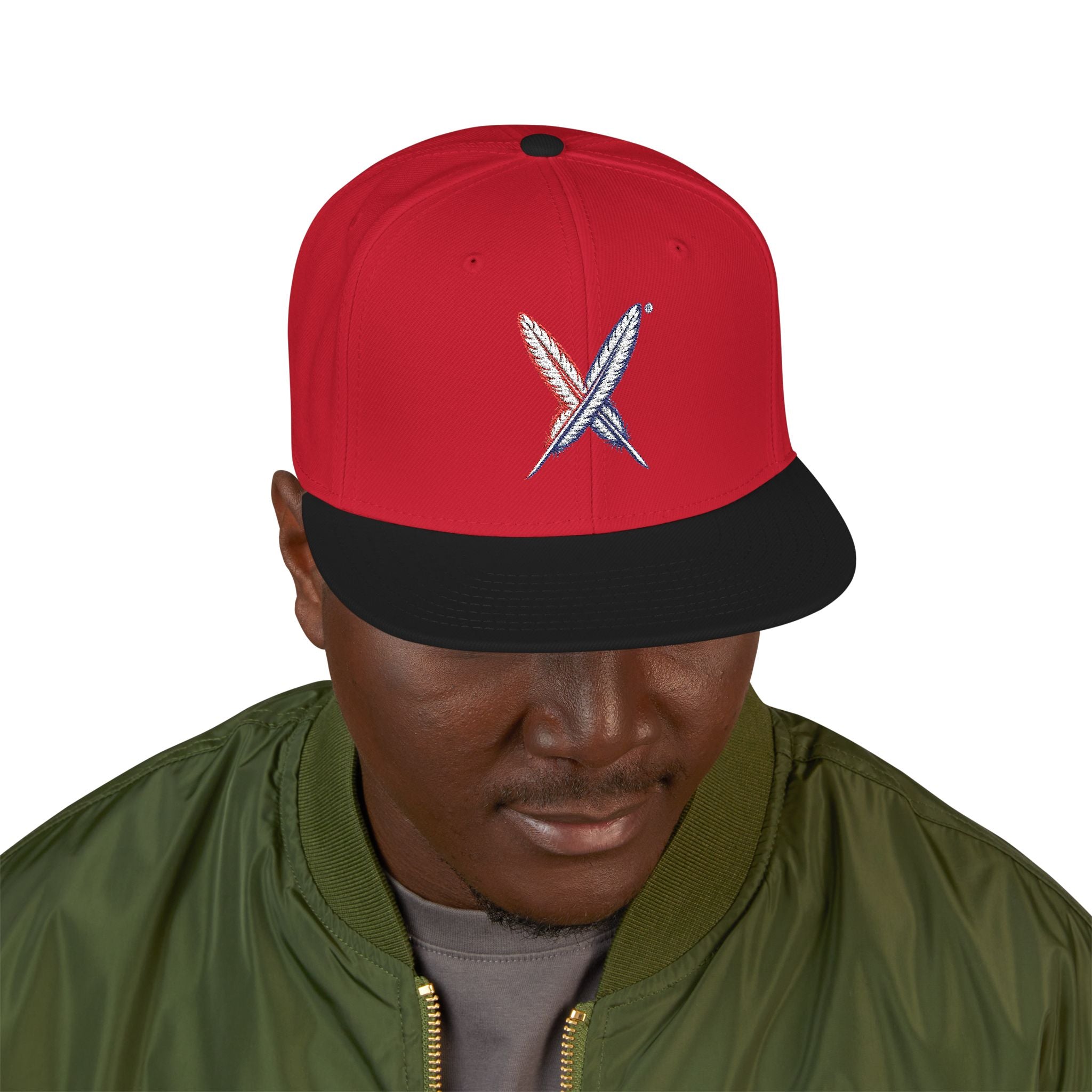 Embroidered Snapback - "Who Were We Before They Renamed Us?" Heritage Storycap