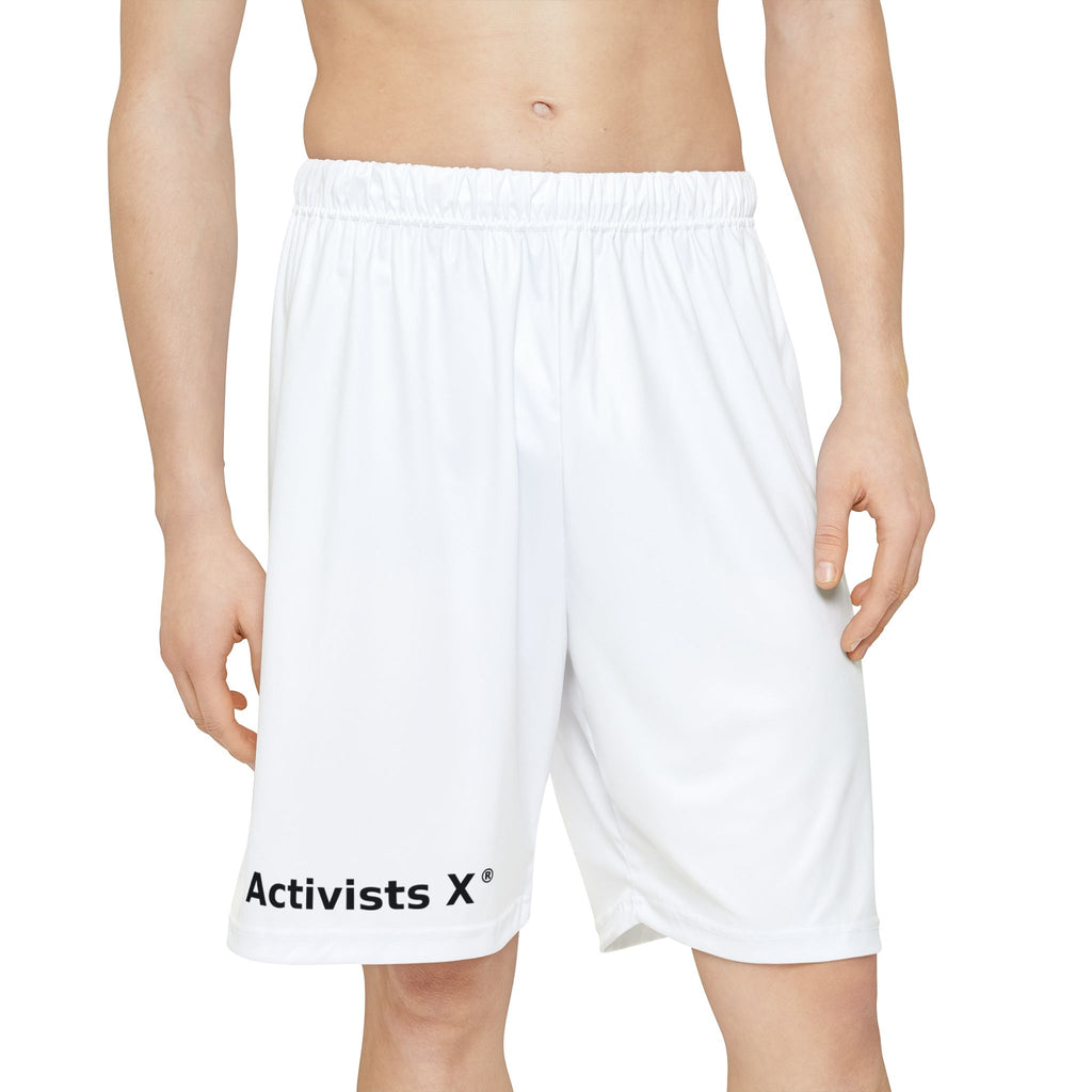 Activists X® Wordmark Shorts — Bold Cultural Statement Sports Shorts