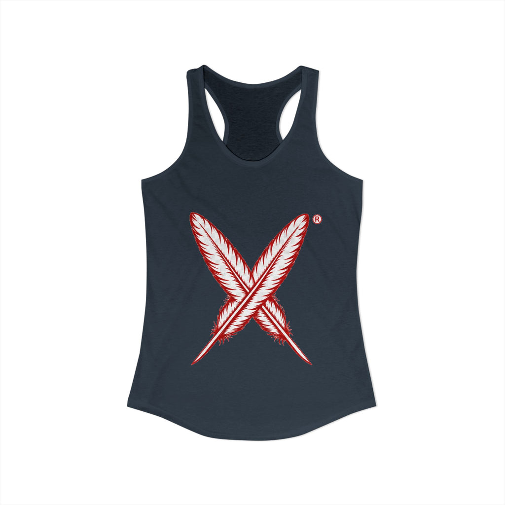 Racerback Tank — "Who Were We Before They Renamed Us?" Historical Identity Design