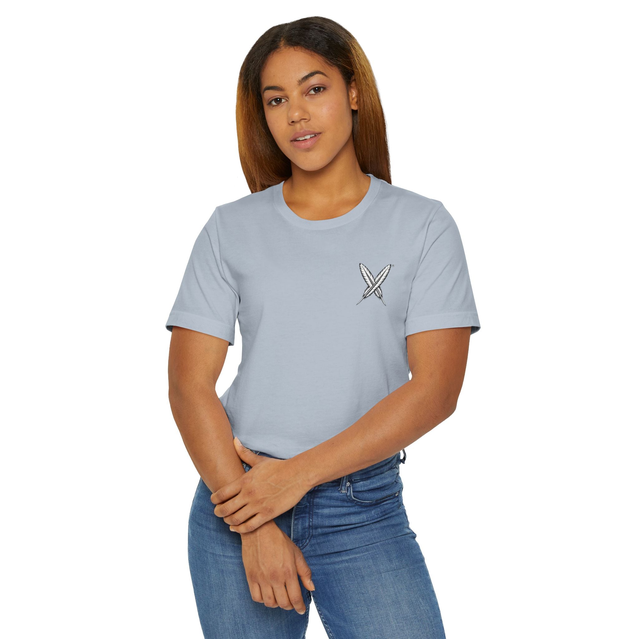 Activists X® Minimal Surfboard X Logo T-Shirt | Small Chest Beach Graphic