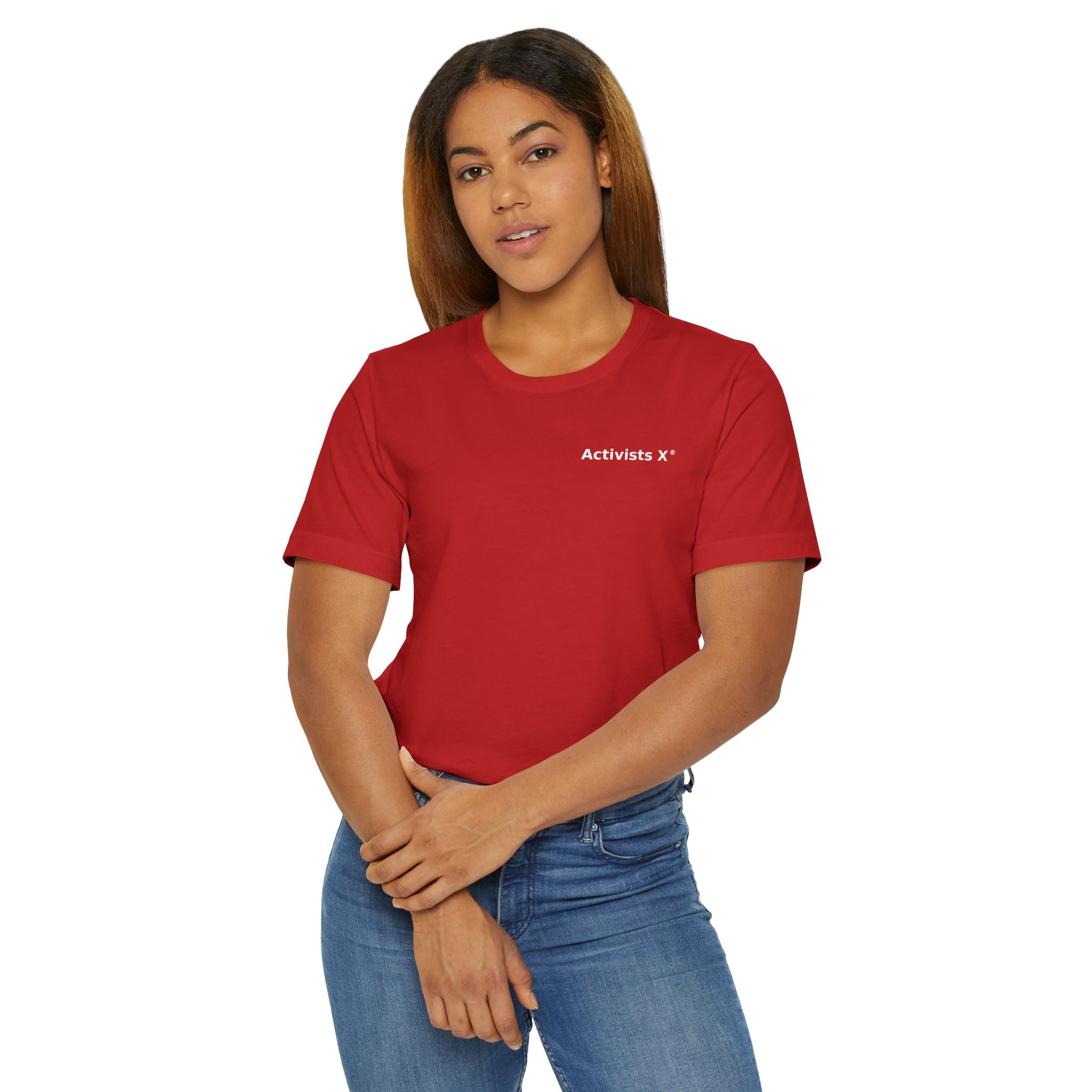Activists X® Statement T-Shirt — Bold Wordmark for Community, Resistance & Cultural Pride