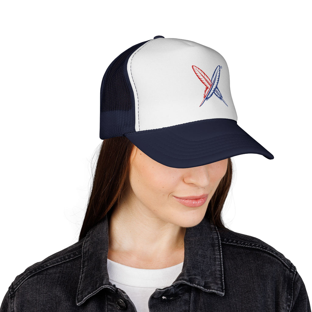 Copy of Trucker Cap — "The Value of X" Historical Identity Embroidered Hat