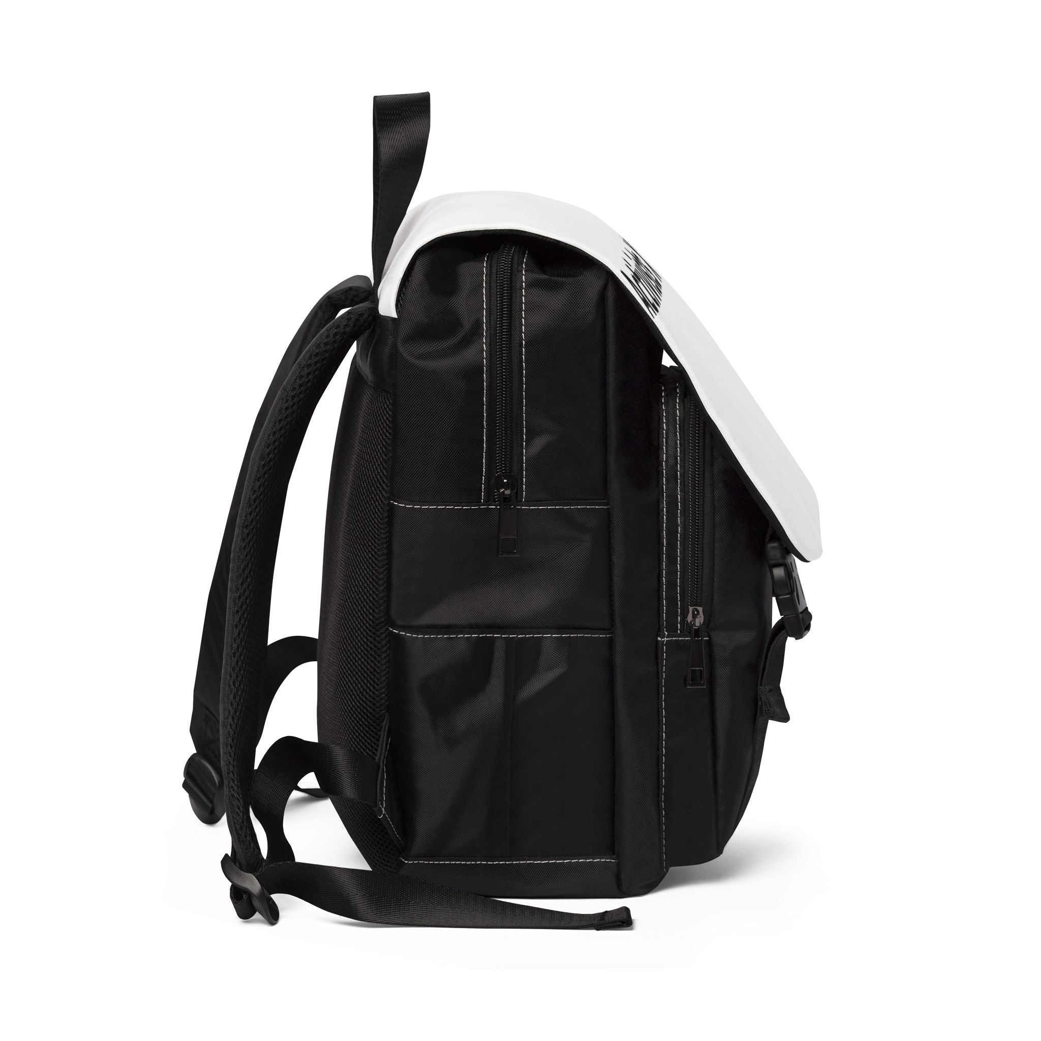 Activists X Shoulder Backpack — Minimalist Protest Logo Daypack