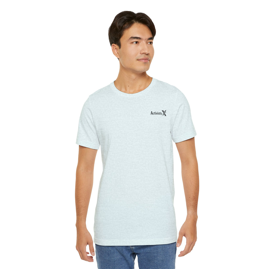Copy of Activist X Minimalist Tee — Small Chest Logo Shirt