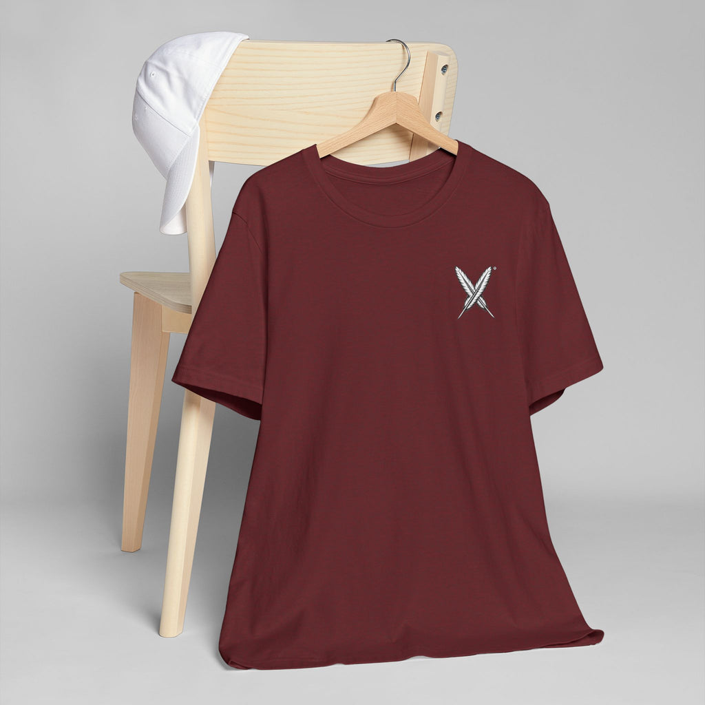 Activists X® Minimal Surfboard X Logo T-Shirt | Small Chest Beach Graphic