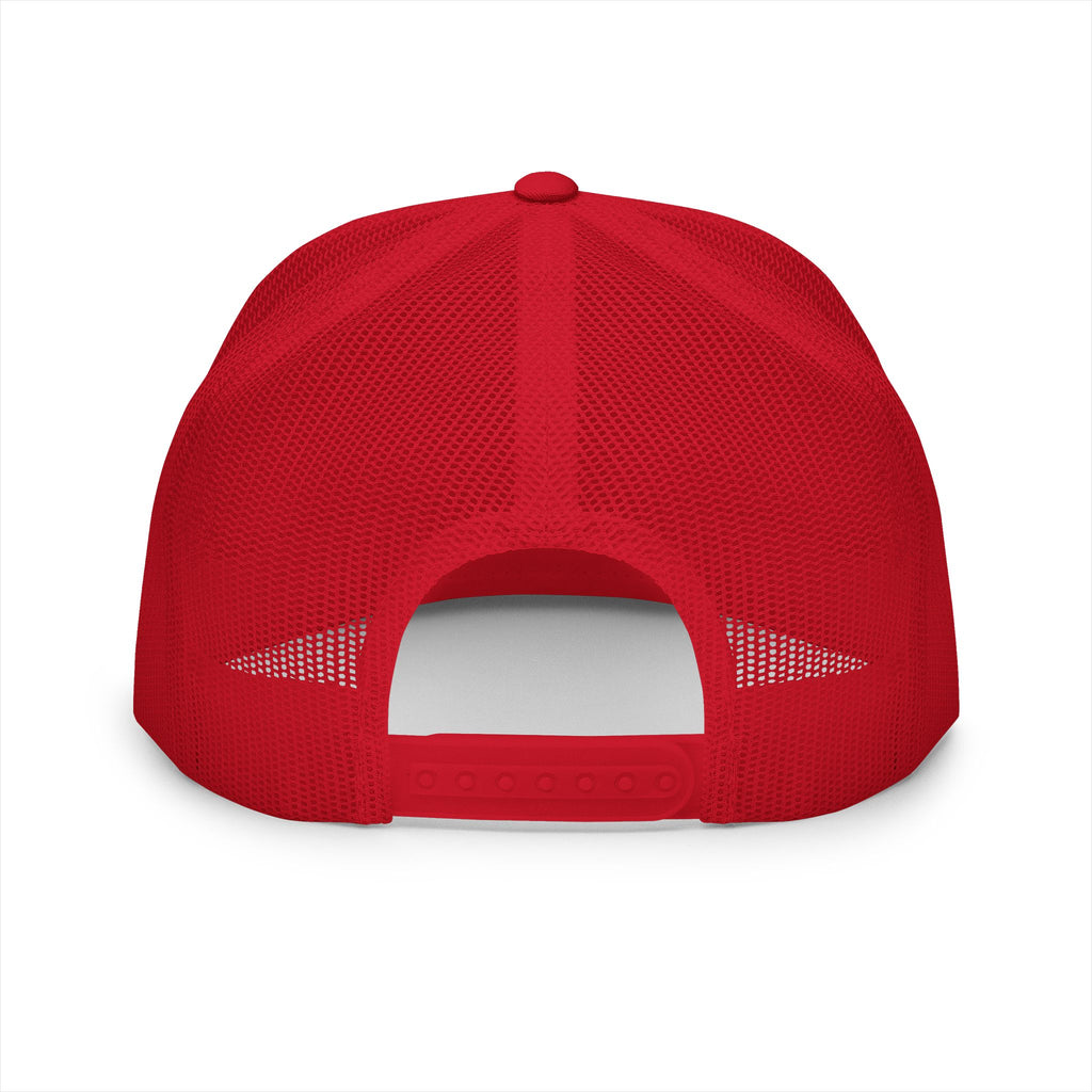 5 Panel Trucker Cap — "Who Were We Before They Renamed Us?" Historical Identity Statement Hat