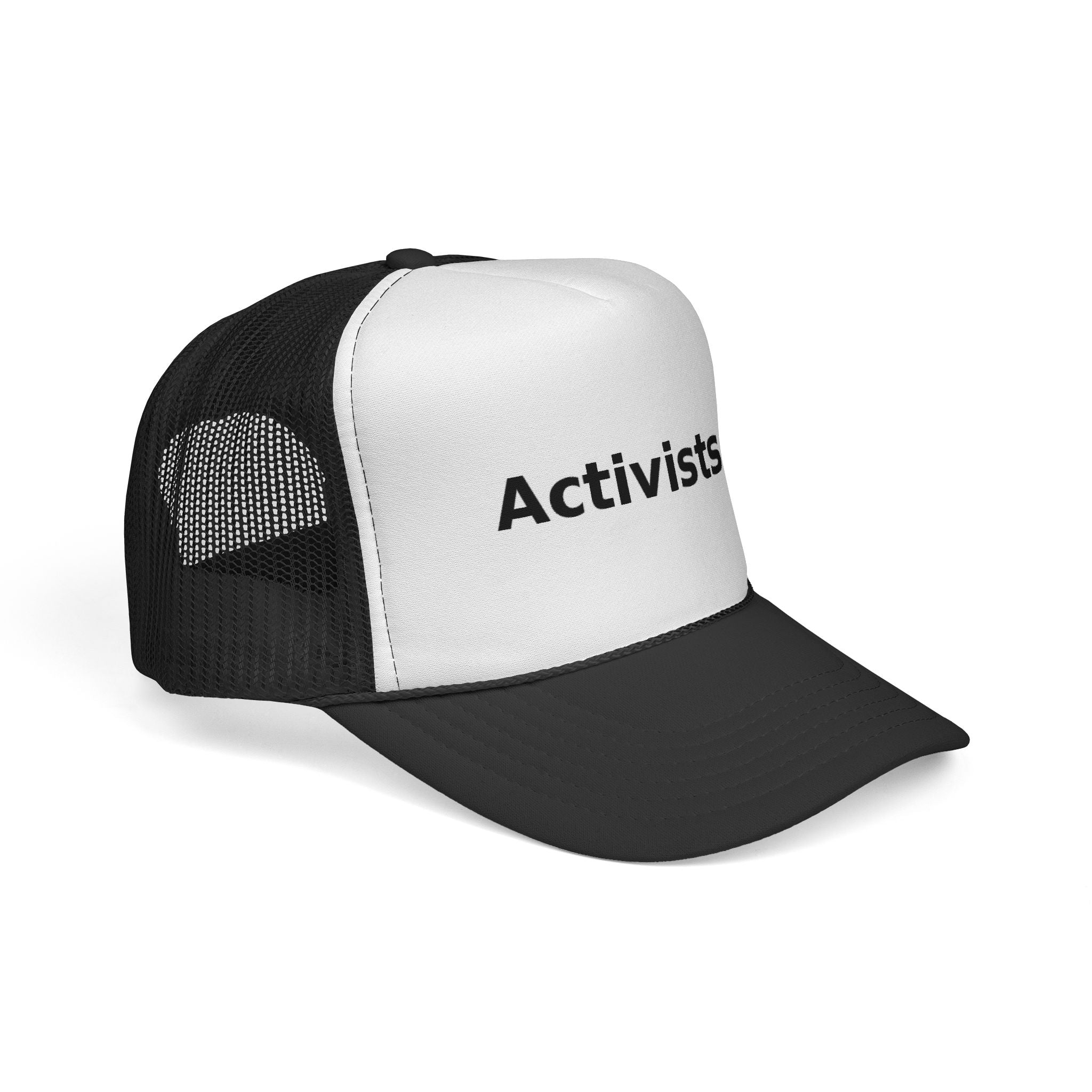 Activists X Trucker Cap — Bold Mesh Back Hat for Protest & Everyday Wear