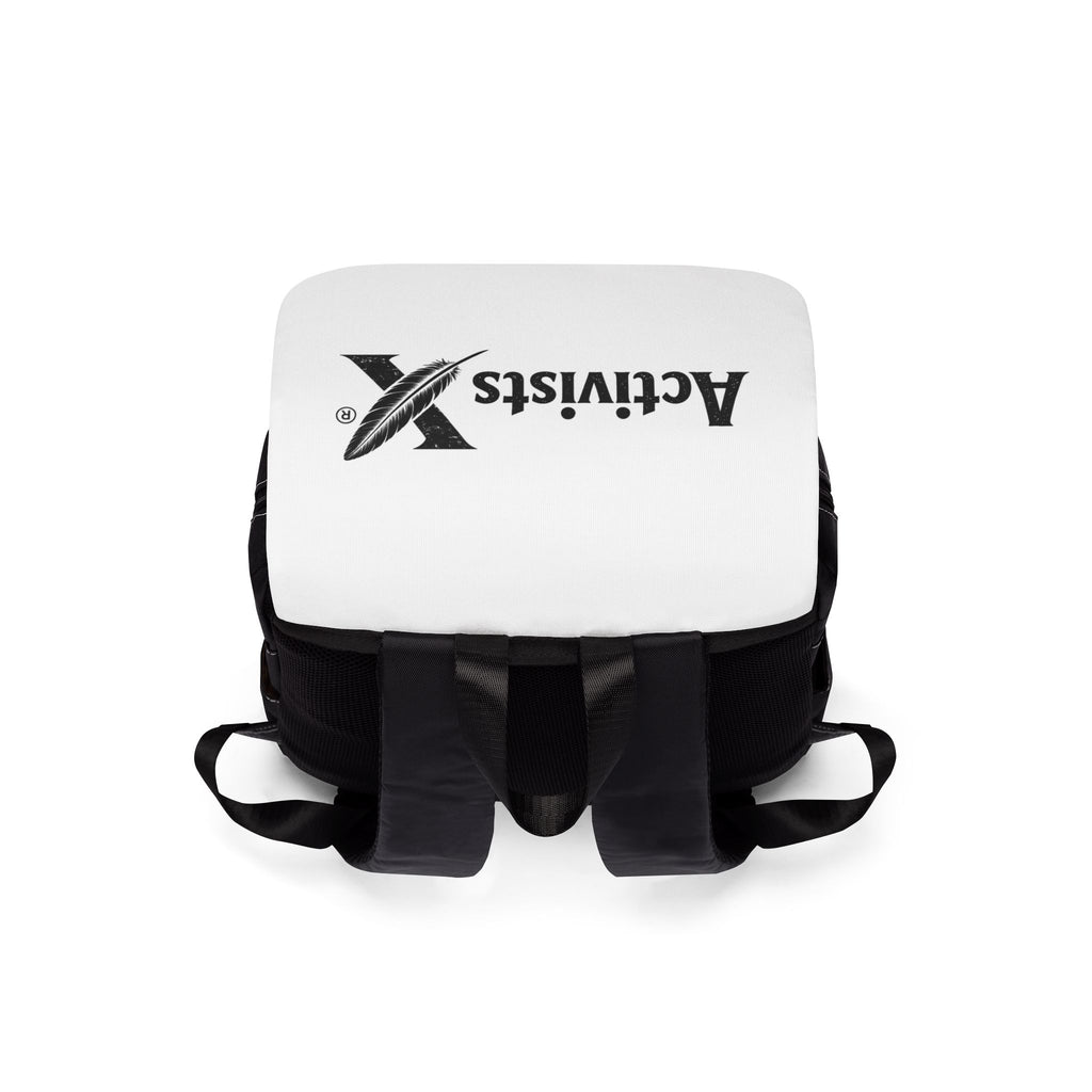 Activists X Flap Backpack — Political Statement Shoulder Backpack