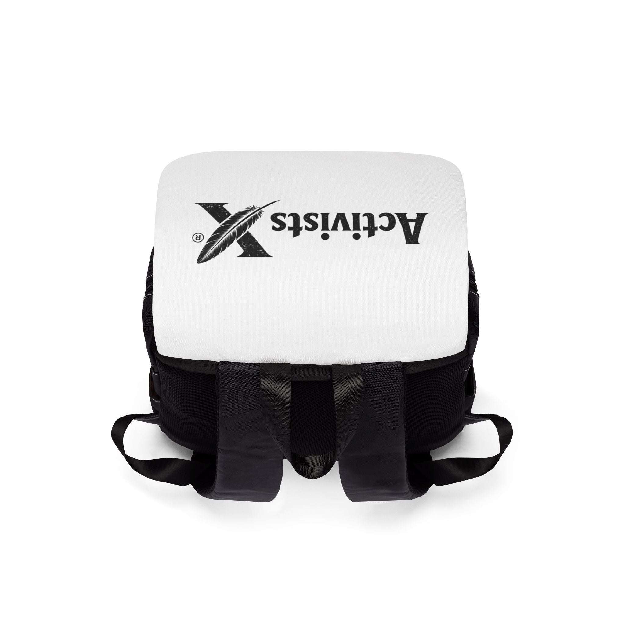 Activists X Flap Backpack — Political Statement Shoulder Backpack
