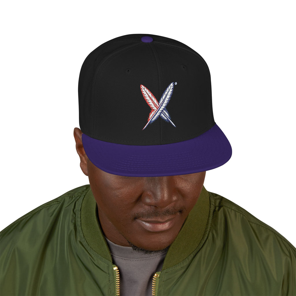 Embroidered Snapback - "Who Were We Before They Renamed Us?" Heritage Storycap