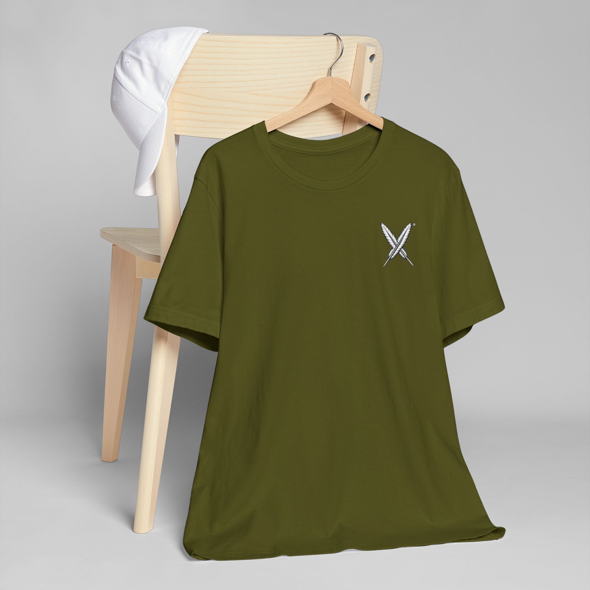 Activists X® Minimal Surfboard X Logo T-Shirt | Small Chest Beach Graphic