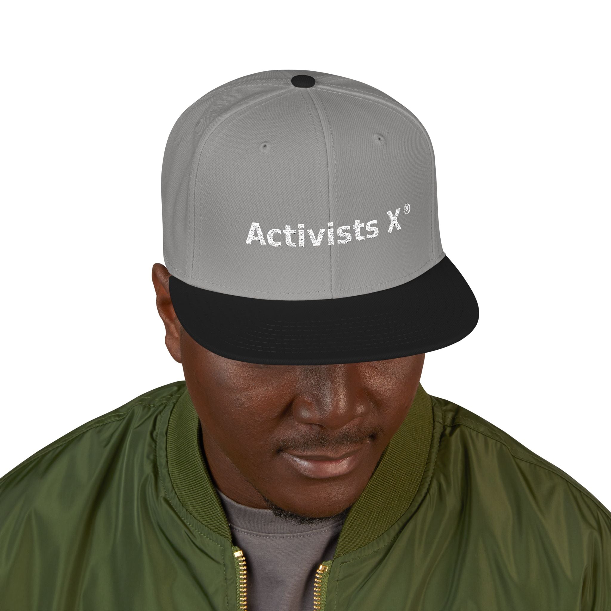 Embroidered 'Extremists X' Snapback Hat — Streetwear Flat-Brim Cap