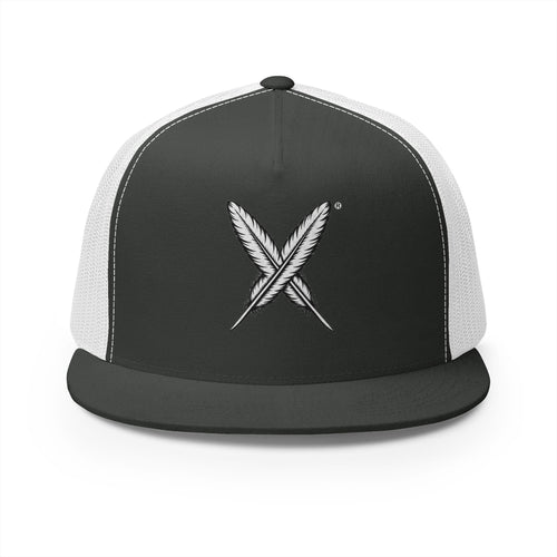 5 Panel Trucker Cap — "Who Were We Before They Renamed Us?" Historical Identity Statement Hat