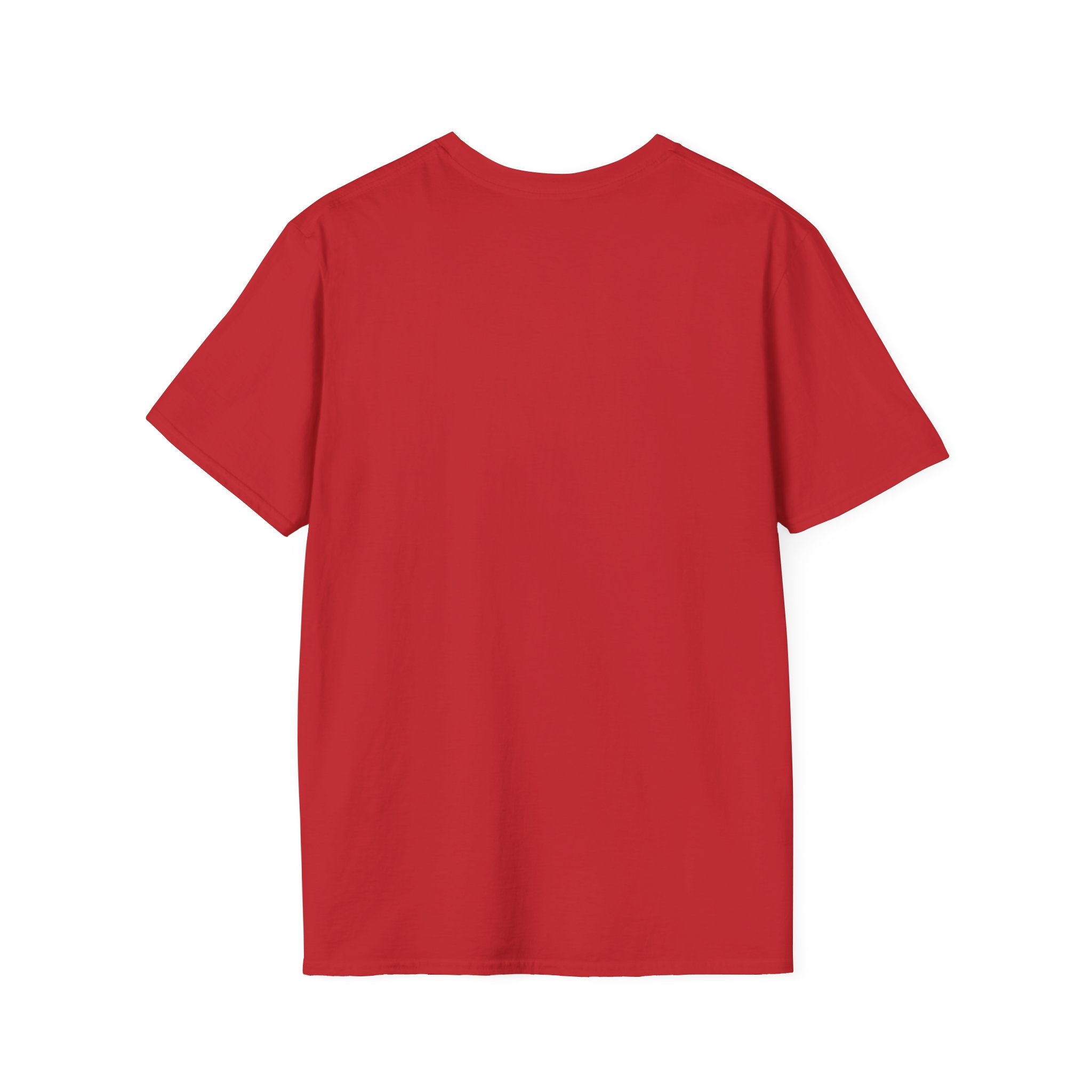 Activists X® Gold Feather Cross Tee — Red & Blue Tribal Feather Graphic T-Shirt