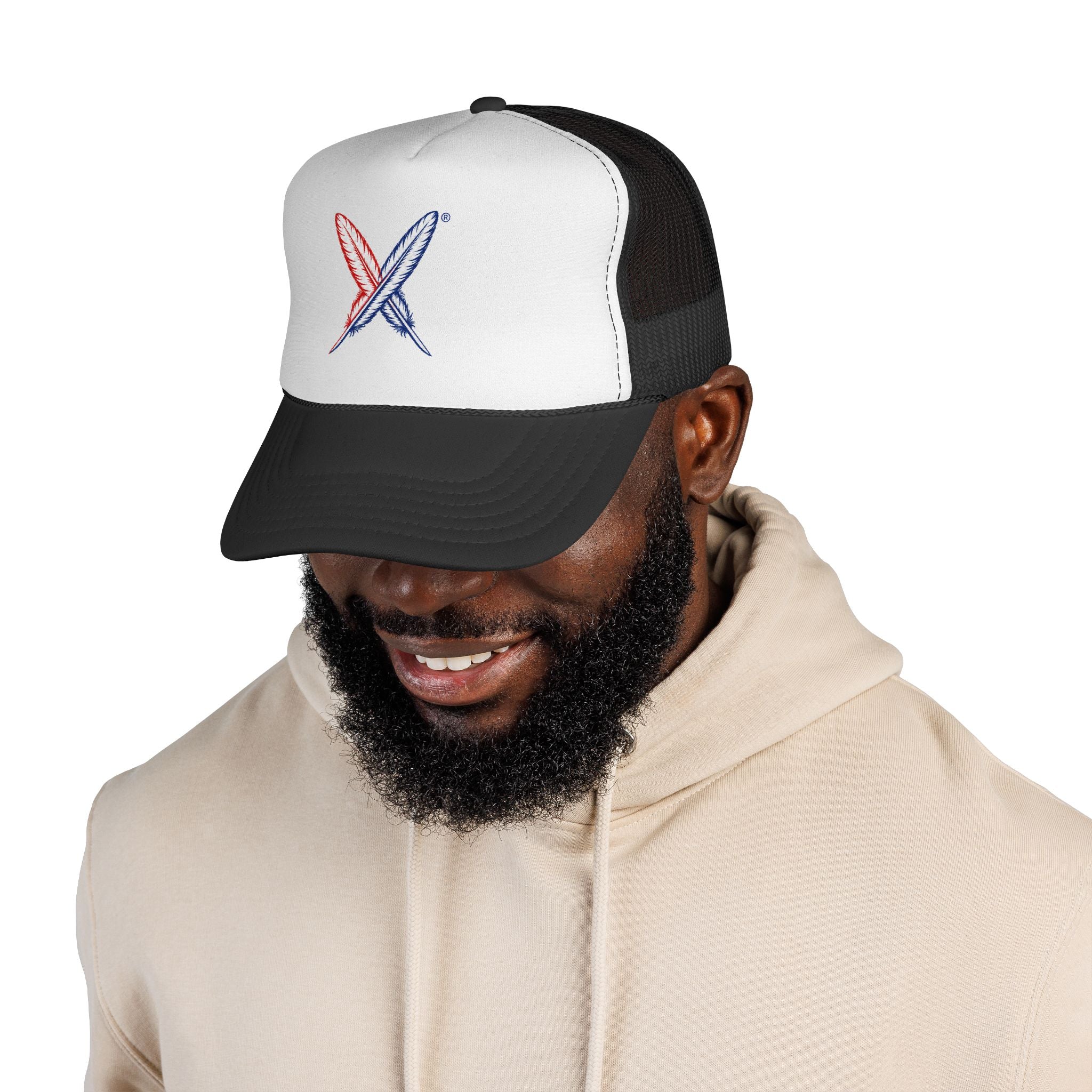 Copy of Trucker Cap — "The Value of X" Historical Identity Embroidered Hat