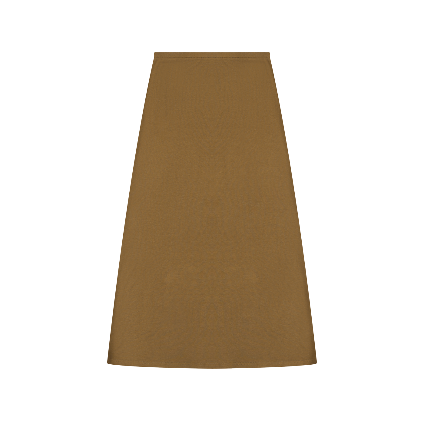 Activists X Women's Gold feathered  Knit Maxi Skirt