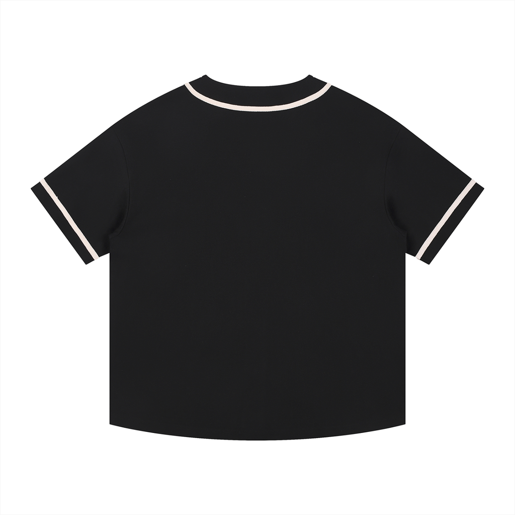 Activists X Contrast Piped Button-Up Jersey